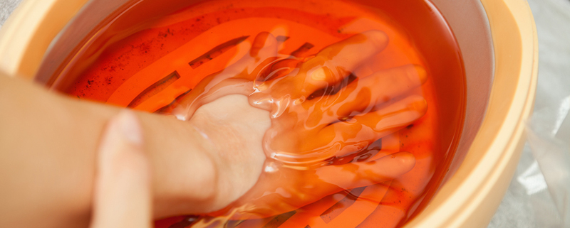 Paraffin Wax Hand Treatment